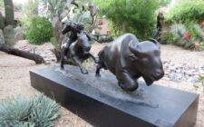 Art on display at the Hermosa Inn in Scottsdale's Paradise Valley